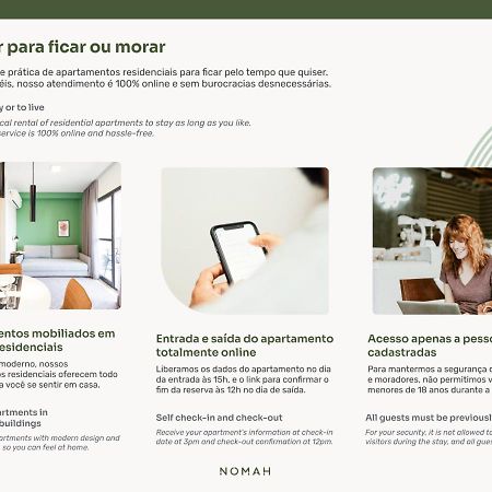 Nomah - Aptos Por Temporada Na Vila Nova Conceicao São Paulo Ngoại thất bức ảnh