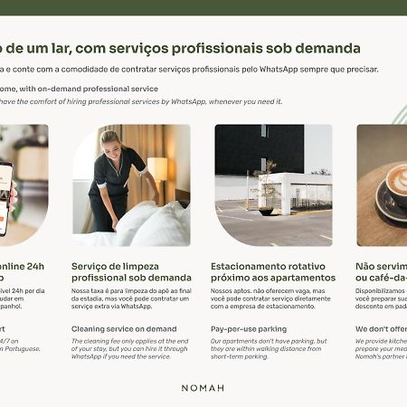 Nomah - Aptos Por Temporada Na Vila Nova Conceicao São Paulo Ngoại thất bức ảnh