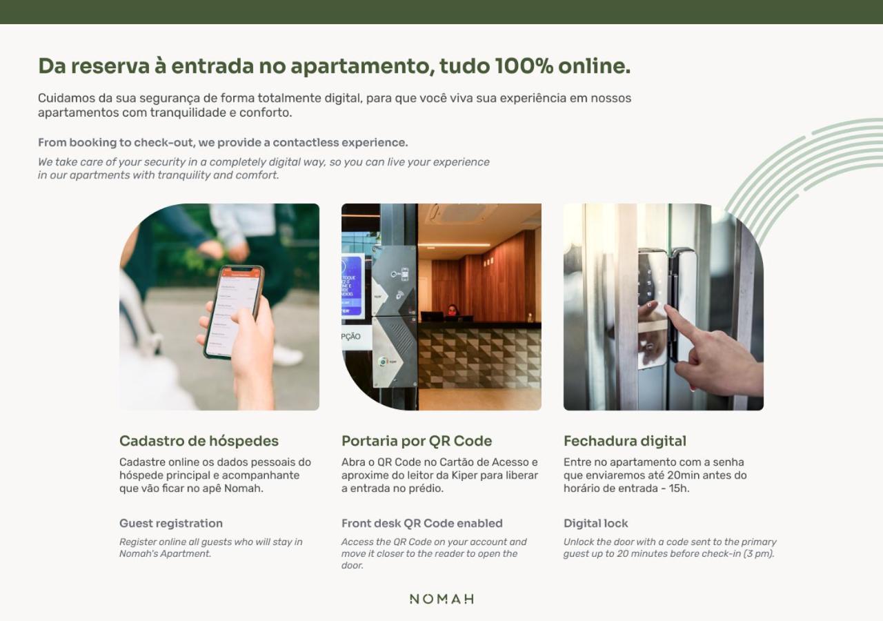 Nomah - Aptos Por Temporada Na Vila Nova Conceicao São Paulo Ngoại thất bức ảnh